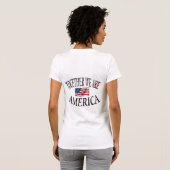 We are America T-shirt (Achterkant volledig)