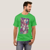 We Are Bad Guys retro T-shirt (Voorkant volledig)
