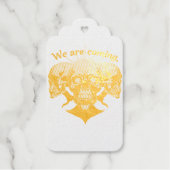 We Are Coming: Kracht en Angst in één ontwerp Cadeaulabels (Voorkant)