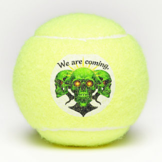 We Are Coming: Kracht en Angst in één ontwerp Tennisballen
