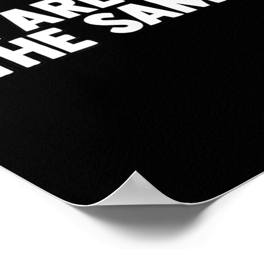 We Are Different Not Same Motivation Drive Wer Poster (Hoek)