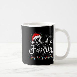 We Are Family 2025 Kerst Pyjama Grappig Overeenkom Koffiemok
