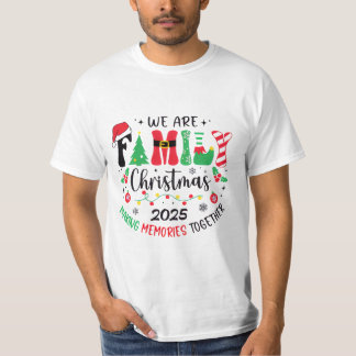 We Are Family Christmas T-Shirt” T-shirt