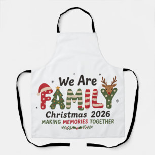 We Are Family Kerstmis 2026 Herinneringen Maken Xm Schort
