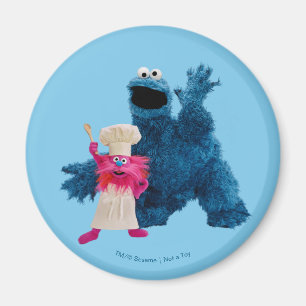 We Are Foodies   Klassieke Pose Magneet