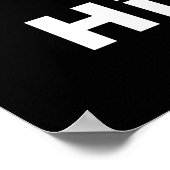 We Are Hiring Zakelijke Ruitreclame Poster (Hoek)