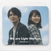 We are Light Worker Muismat (Voorkant)