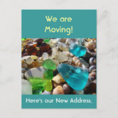 We are Moving! briefkaarten aankondigingen Nieuw A (Voorkant)