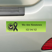 We Are Newtown Tribute Bumpersticker (Op auto)