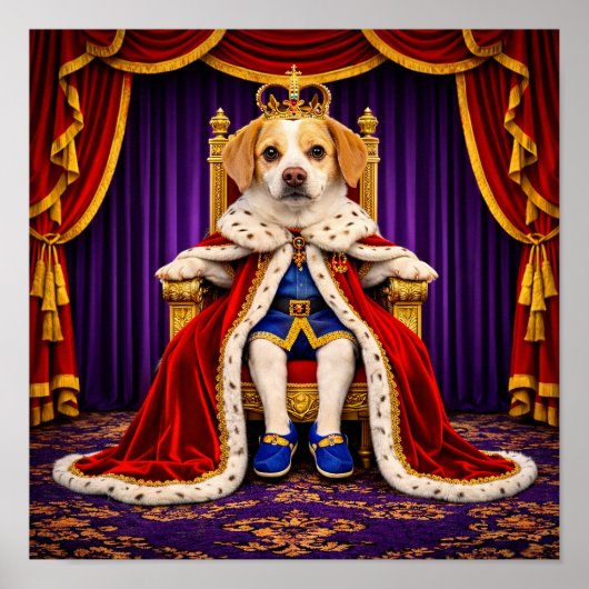 "We Are Not Amused" Poster (Voorkant)