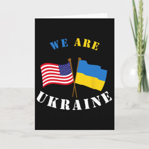 We Are Oekraine T-shirt Steun Oekraine Oekraïense  Kaart