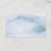 We Are On Cloud Nine Baby Shower Diaper Raffle Informatiekaartje (Achterkant)