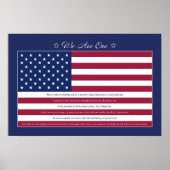 We Are One Poster (Voorkant)
