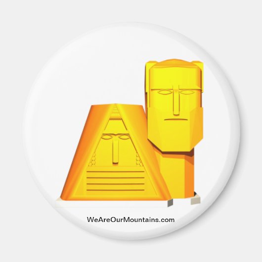 We Are Our Mountains - Tatik Papik Magnet 1 (Voorkant)