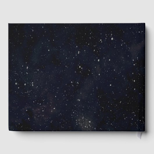 We Are Over The Moon Baby Shower  Gastenboek (Achterkant)