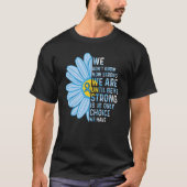 We are Strong Graves Disease Awareness Supporter R T-shirt (Voorkant)