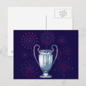 we are the champions briefkaart (Voorkant / Achterkant)