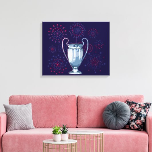 we are the champions canvas afdruk (Insitu (Woonkamer))