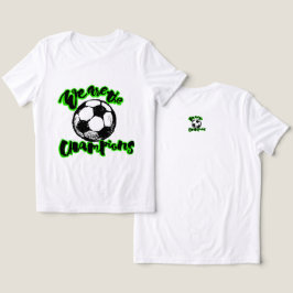 We Are The Champions Typografie Ontwerp Tri-Blend Shirt