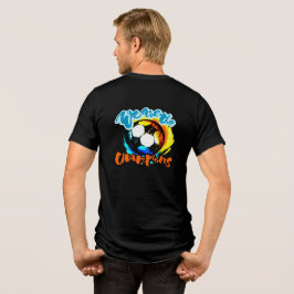 We Are The Champions Voetbal Grafisch Tri-Blend Shirt