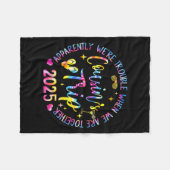 We Are Trouble When We're Together Cousins Trip 20 Fleece Deken (Voorkant (Horizontaal))