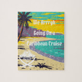 We Arrrgh Going On a Caribbean Cruise Surprise Legpuzzel (Verticaal)