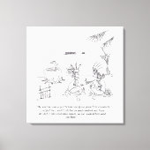 We Ate Him canvas afdrukken (Voorkant)