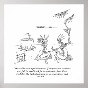 We Ate Him matte poster