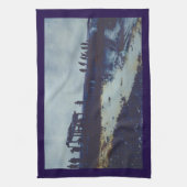 We aten alle vis, nu dat? Harbor Island Theedoek (Verticaal)