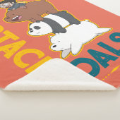 We Bare Bears and Chloe - #StackGoals Sherpa Deken (3/4)