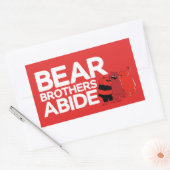 We Bare Bears - Bear Brothers Abide Rechthoekige Sticker (Envelop)