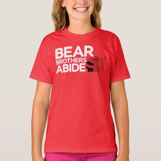 We Bare Bears - Bear Brothers Abide T-shirt (Voorkant)