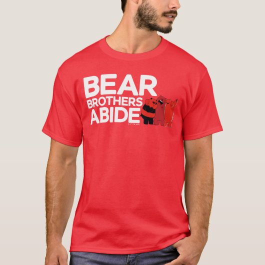 We Bare Bears - Bear Brothers Abide T-shirt (Voorkant)