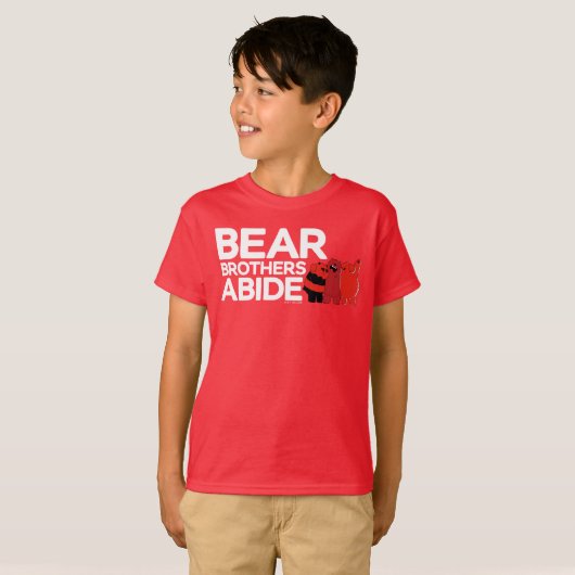We Bare Bears - Bear Brothers Abide T-shirt (Voorkant volledig)