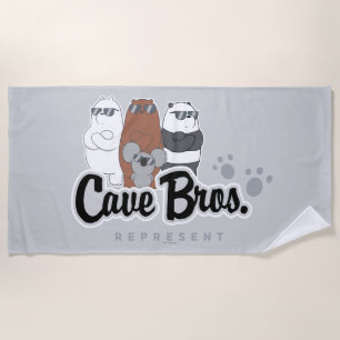 We Bare Bears - Cave Bros. Represent Strandlaken
