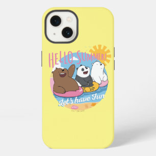 We Bare Bears - Hello Summer. Let's Have Fun iPhone 13 Hoesje