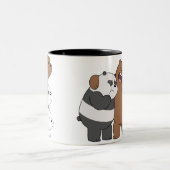 We Bare Bears Mok Dubbele Zijde Print (Center)