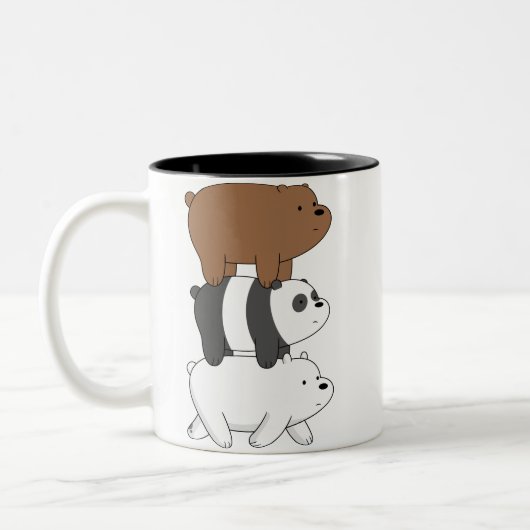 We Bare Bears Mug Double side print Tweekleurige Koffiemok (Links)