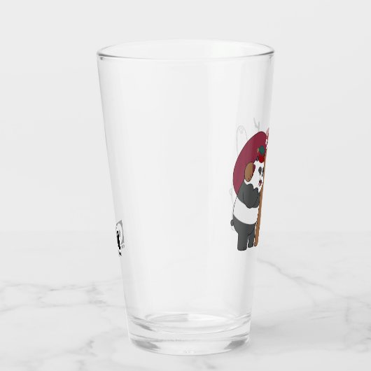 We Bare Bears - Season's Greetings Glas (Rechts)