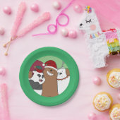 We Bare Bears - Season's Greetings Papieren Bordje (Feest)