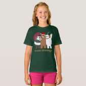 We Bare Bears - Season's Greetings T-shirt (Voorkant volledig)