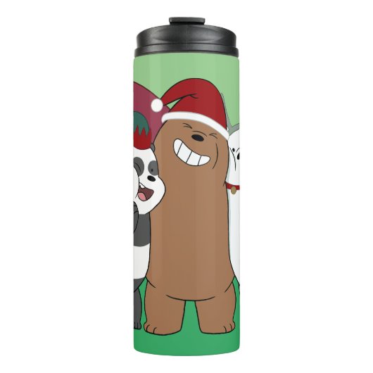 We Bare Bears - Season's Greetings Thermosbeker (Voorkant)