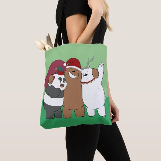 We Bare Bears - Season's Greetings Tote Bag (Dichtbij)