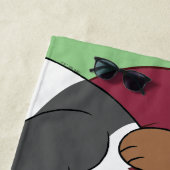 We Bare Bears - Seizoensgroeten Strandlaken (In situ)