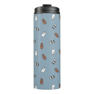 We Bare Bears - Sunglass Bears Pattern Thermosbeker