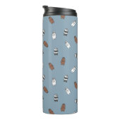 We Bare Bears - Sunglass Bears Pattern Thermosbeker (Geroteerd rechts)
