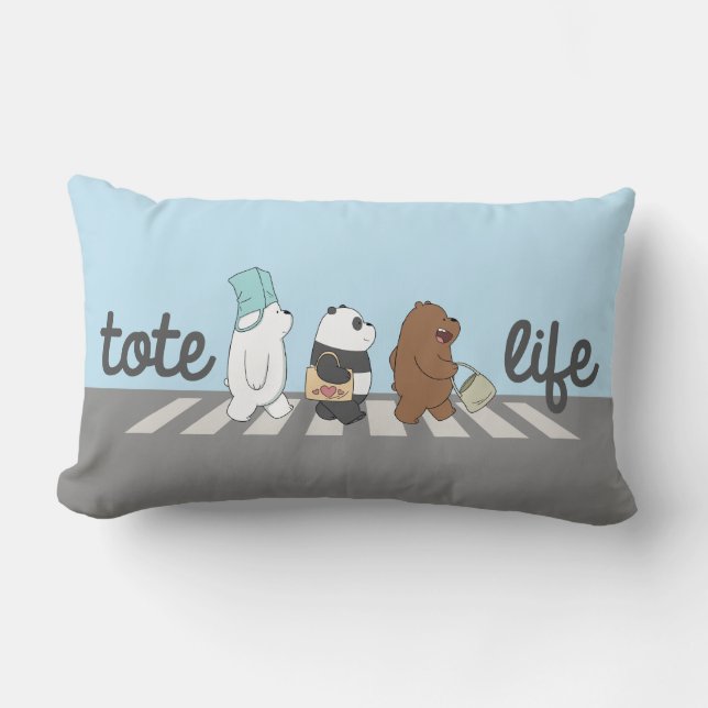 We Bare Bears - Tote Leven! Kussen (Voorkant)