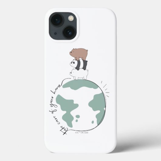 We Bare Bears - Zorg voor je huis Case-Mate iPhone Case (Achterkant)