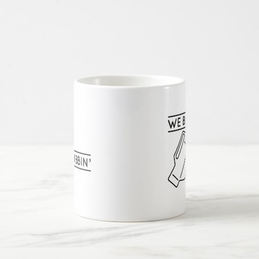 We be Clubbin" Koffiemok (Center)