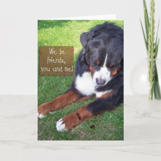We Be Friends! Kaart (Voorkant)